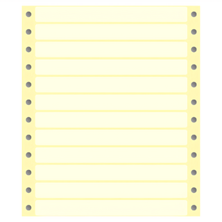 華麗牌 電腦列印標籤 單排 WL-5008Y, 1800張, 1盒