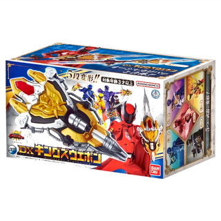 BANDAI 萬代 DX帝王武器 王樣戰隊 5段變形 對象年齡3歲以上, 1盒