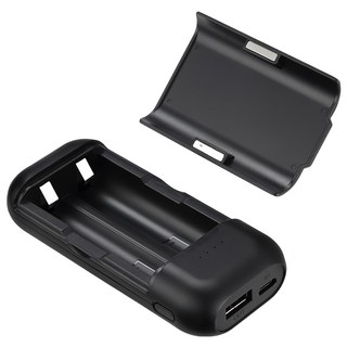 RONEVER 鋰電池充電器 PC404 充電座 + 說明書 + 布袋 + USB to Type-C充電線, 1組