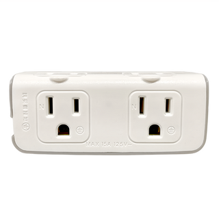 POLYWELL 寶利威爾 2座 2P + 2座3轉2小壁插 PW15-T05-A083, 1個