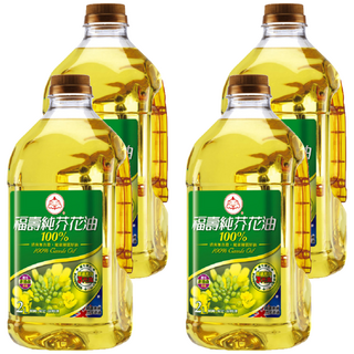 福壽實業 純芥花油, 非基改芥花, 煎煮炒炸皆宜, 油質穩定, 2L, 4瓶