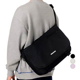 NEIKIDNIS 男女通用 Essential 郵差包, 黑色