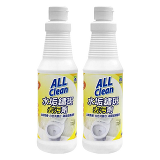 do it 多益得 ALL Clean 水垢鏽斑去污劑 浴室馬桶清潔劑 白色洗臉台適用, 500g, 2瓶