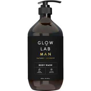 GLOW LAB Body Wash Man 男士專屬沐浴露 900ml, 深層清潔, 保濕滋養, 雪松木香氛, 1件