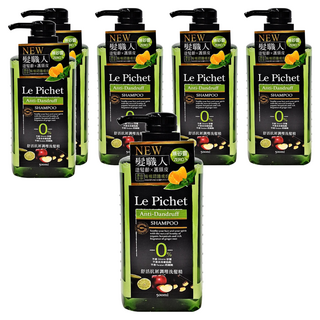 Le Pichet 髮職人 舒活抗屑調理洗髪精 無矽靈, 500ml, 6瓶