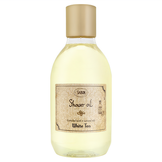 SABON 沐浴油 國際航空版 白茶, 300ml, 1件