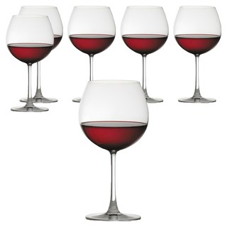 Ocean Glass 麥德遜勃根地紅酒杯, 650ml 透明 6個