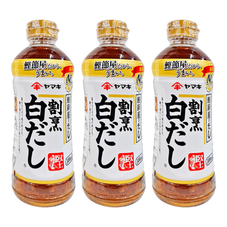 Yamaki 雅媽吉 鰹魚淡色濃縮高湯 500ml, 3瓶