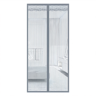 防蚊門簾 776g, 銀灰色