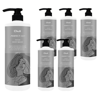 Chuli 女神系列香水沐浴乳 Black Coco 浪漫威尼斯 完美1329, 1L, 6件