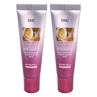 DHC Q10持久透亮隔離霜 SPF30 PA++ 粉紅色, 2條