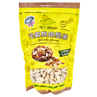 品鮮生活 原味特大腰果家庭號 600g, 1包