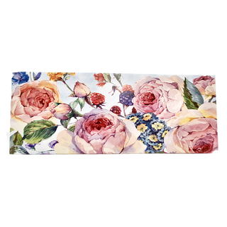 24mama 掛畫 單聯式無框畫 古典花卉, 30 x 80cm