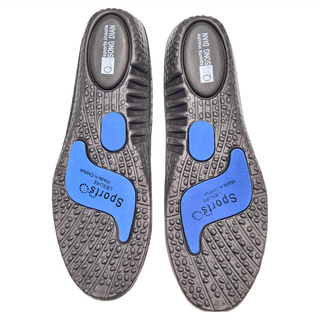 FANCY LIFE 運動減震鞋墊 37~38(24cm) 黑面黑底 運動鞋 舒適透氣, 1雙