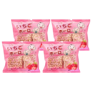 御之味 小饅頭 草莓風味 美味無年齡限制 酥脆香濃蛋香, 150g, 4袋