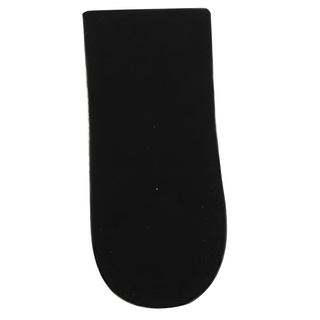 隱形增高墊, 半墊2.5cm, 2雙, 黑色