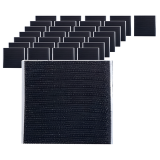 小麥購物 防滑魔鬼氈固定貼 Y650, 黑色, 40個