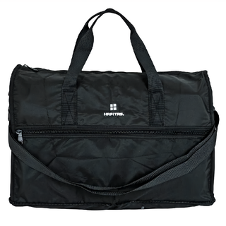 siffler 摺疊旅行袋 H0002 390g 23L, 霧面黑色, 1個