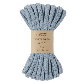 Clover 壓克繩 3m，柔軟親膚，自然色調，適用於編織、縫紉、裝飾, 1入