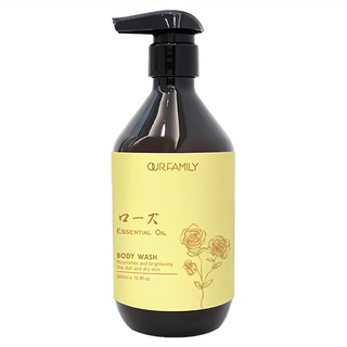 OUR FAMILY 一家人 益生菌 玫瑰療癒幼嫩沐浴, 500ml, 1瓶