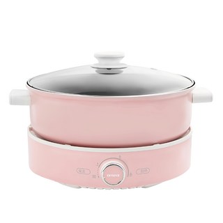 aiwa 愛華 多功能電熱鍋 AE-B4M 4.0L 額定容量 粉紅色