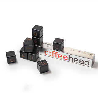 Global Garden 盛花園 Coffeehead 超方塊 美式中烘快飲系列 即溶咖啡, 8顆, 2g, 1盒