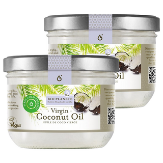 BIO PLANETE 碧歐星球 天然初榨椰子油 400ml, 2罐