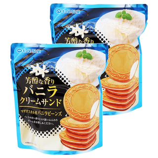 七尾製菓 香草法蘭酥 馬達加斯加產香草, 66g, 2包