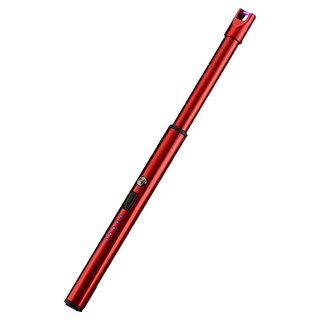 USB脈衝電弧智能點火器 紅色 防風設計 USB充電, 1個