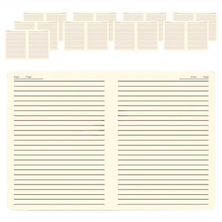 牛皮筆記本, A4橫線, 10本