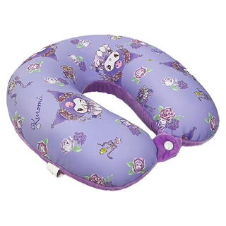 Sanrio 三麗鷗 KUROMI 頸枕, 紫色花園