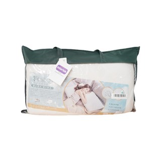 戀家小舖 恆溫深度釋壓枕 人體工學設計 記憶棉枕芯 天絲表布 台灣製造, 白色, 1個, 70 x 38 x 12cm