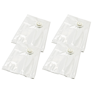 太力TAI LI 全系列真空壓縮袋可重覆使用 加厚款 中平面, 4個裝, 1組