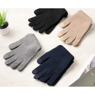 Caret 男女通用 溫暖 羊毛混紡 觸控 手套