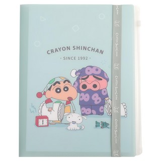 norns 蠟筆小新6 + 1多功能資料夾 附束帶, 晚安, 1個