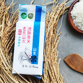 山水米 謙耕善米 有機台梗壽司米, 600g, 1個, 一等