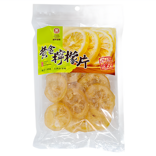順泰 黃金檸檬片 台灣水果味, 150g, 1包