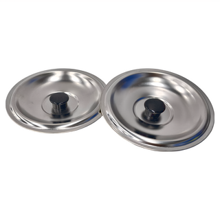 MIKA HOUSE 橘之屋 304不銹鋼內鍋蓋 5人份 (2個1組), 19cm, 2個
