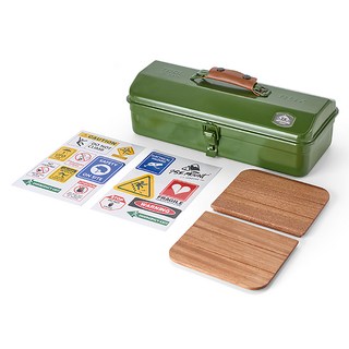 ISE MOUNT 小島嶼山 戶外風鐵盒套組, 1層, 顏色隨機, 1個