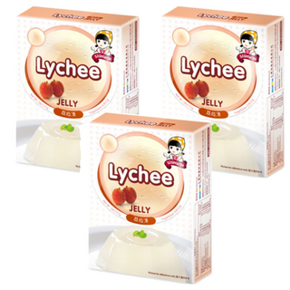 SIGNWIN 三得冠 荔枝果凍粉, 簡單自製小甜點, DIY 輕鬆做, 成分自然, 台灣製造, 100g, 3盒