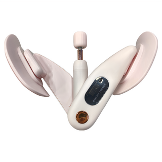 夾腿器 玫瑰粉 PP+TPE+彈簧材質 360°旋轉 適合任意腿型, 不適用