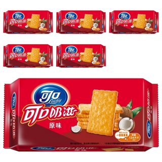 可口奶滋 原味餅乾, 100g, 6個