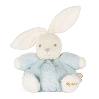 Kaloo Perle 小花兔兔玩偶 細緻觸感 溫柔安撫寶寶情緒 讓寶寶更安心, 小, 粉藍色, 1個