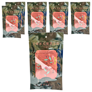 DR.GRANDMA 阿嬤的配方 台東紅烏龍黑足貼 緊繃適用 6包, 2片