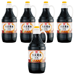 丸莊醬油 陳釀醬油, 無防腐劑, 1.6L, 5瓶