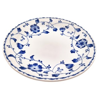 Ceram 藍桔梗皿 - 日本製, 7吋, XL11104-18, 1個