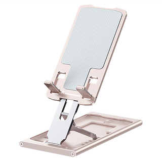 POWERRIDER 鋁合金折疊桌面支架 PH304 140g, 玫瑰金, 1個