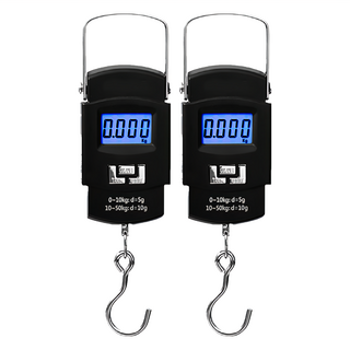 A08 手提行李電子秤 50kg, 高精度顯示, 2個