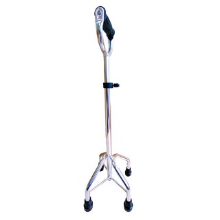 感恩使者 四腳站立式伸縮拐杖 ZHCN2218, 銀色, 1支