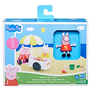 Hasbro 孩之寶 Peppa Pig 粉紅豬小妹 佩佩豬的冰淇淋車遊戲組, 1盒